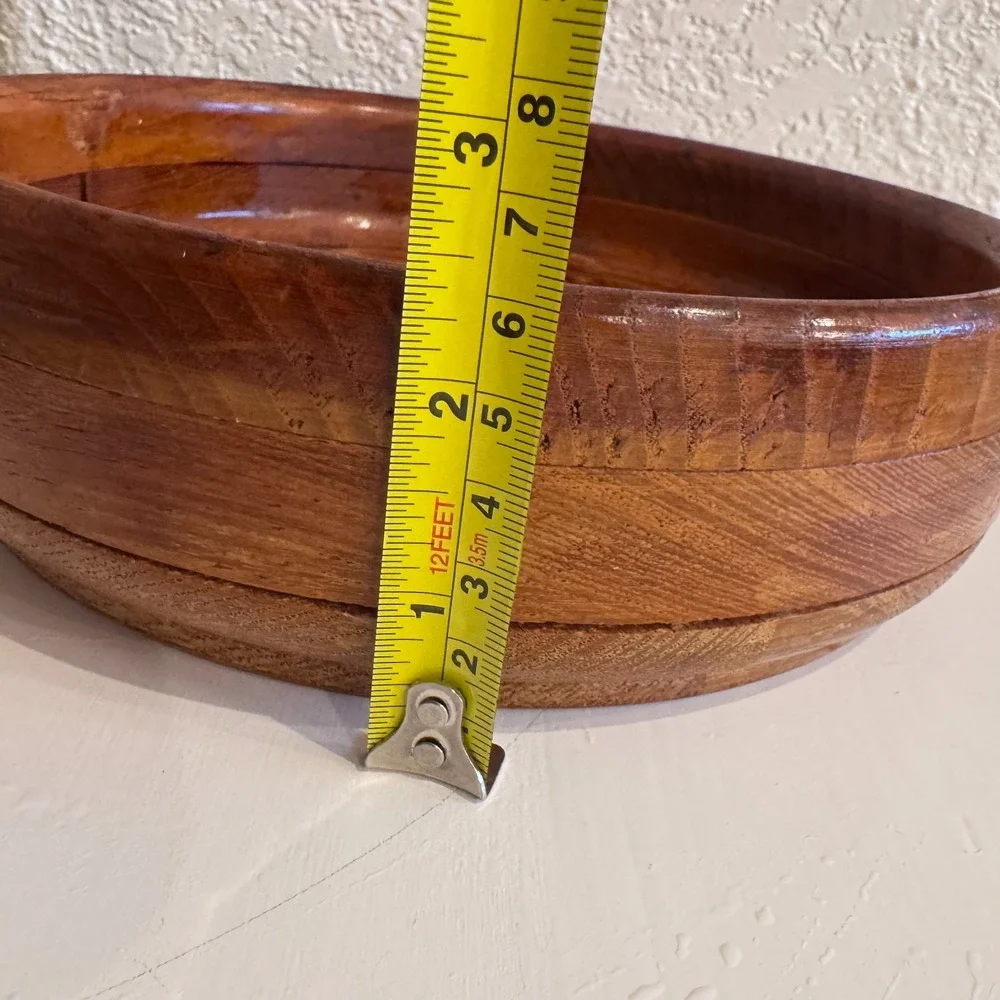 Vintage Strathaus Wood Bowl‎ Home Decoratvie Display Collectible